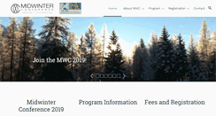 Desktop Screenshot of midwinter2019.org